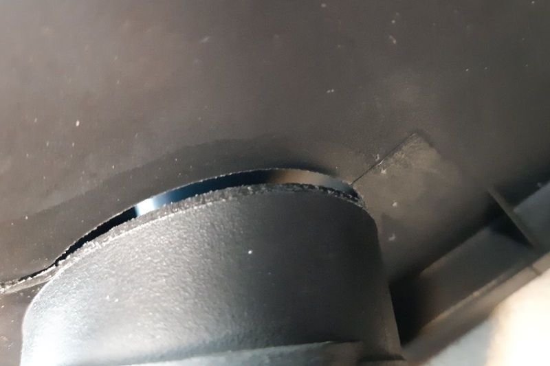 Oprava utržené příruby boxu filtru