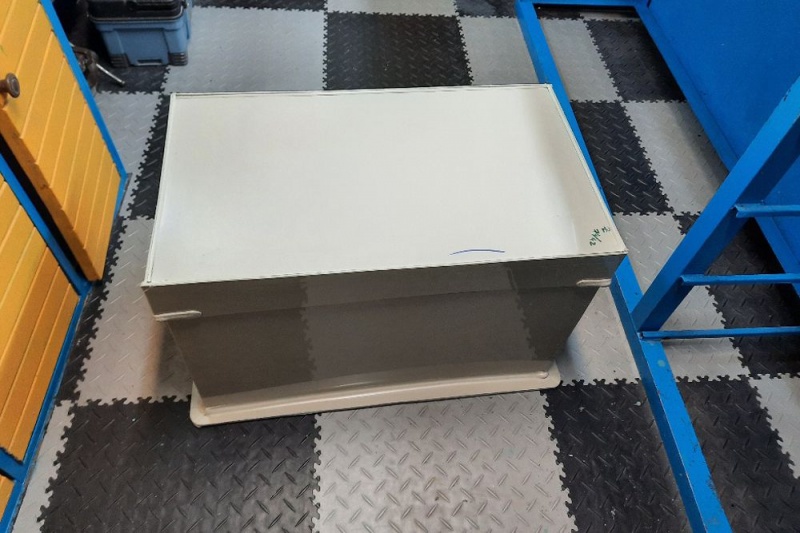 Výroba úložného boxu a sedátka