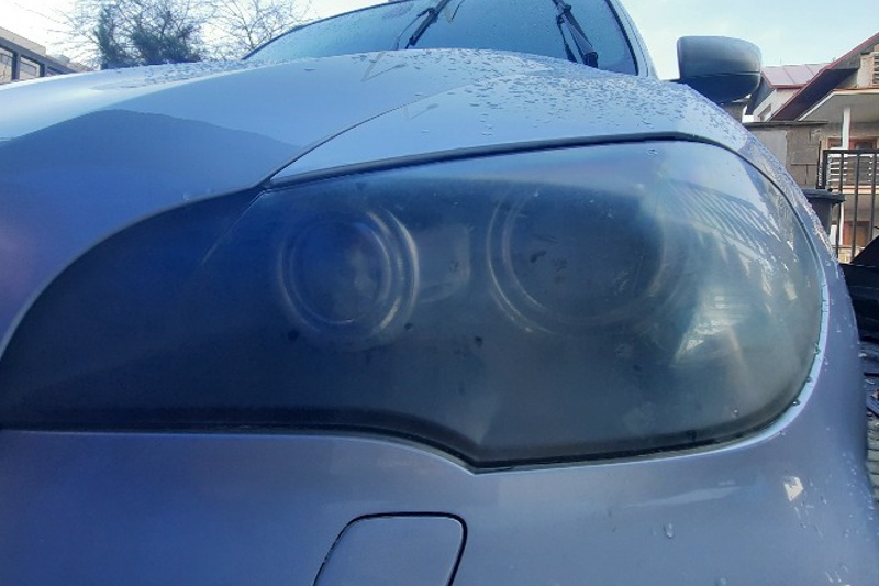 Přebroušení matných světel BMW X5