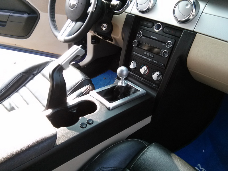 Přepracování interiéru Ford Mustang