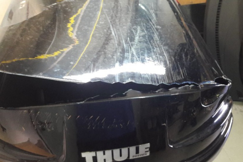Oprava střešního boxu Thule
