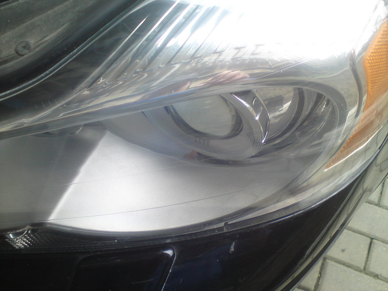 Oprava vážně poškozených světel Volvo XC 90